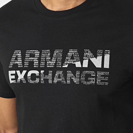 Armani Exchange - Camiseta 6RZTBE-ZJAAZ Negro