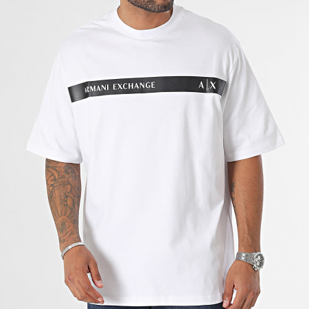 Armani Exchange - Camiseta oversize 6RZMCC-ZJ9RZ Blanco