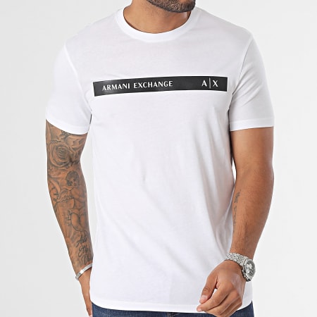 Armani Exchange - Camiseta 6RZTAP-ZJ9TZ Blanca