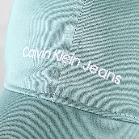 Calvin Klein - Gorra de mujer CK Must Logo 0525 Turquesa