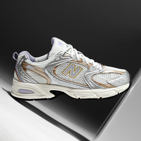 New Balance - 530 MR530ZG Sneakers Bianco Argento Oro