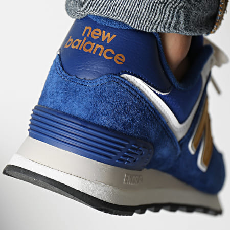 New Balance - Zapatillas U574HBG Azul real
