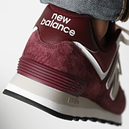 New Balance - Sneakers U574HMG Bordeaux