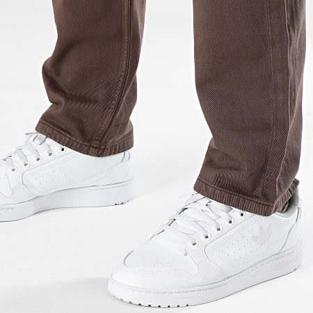 2Y Premium - Jeans marroni dal taglio regolare