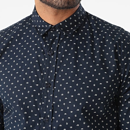 Chemise Arrakis Le Temps Des Cerises - Coupe Boyfriend Rayée Bleue - 100% Coton - Manches Longues