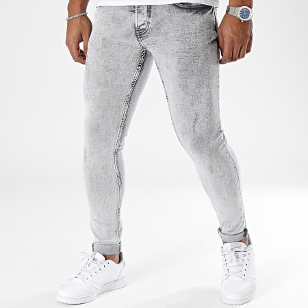 2Y Premium - Jeans skinny grigi