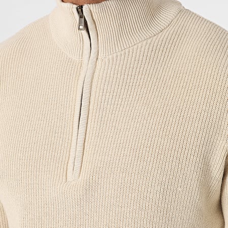 Blend - Codford Sweater met rits 20714337 Beige