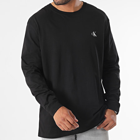 Calvin Klein - Tee Shirt Manches Longues 4029 Noir