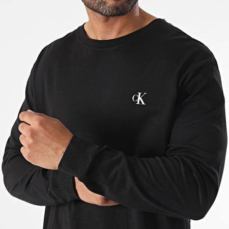 Calvin Klein - Tee Shirt Manches Longues 4029 Noir
