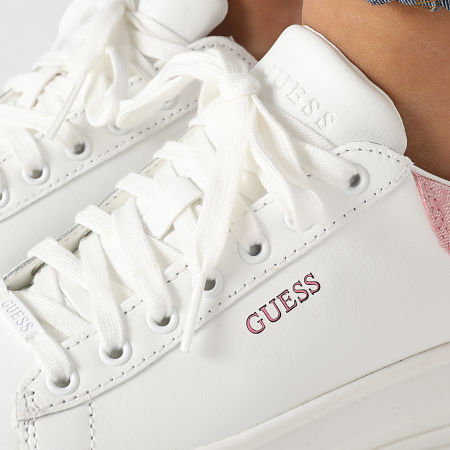 Guess - Sneakers donna FL7VIBLEA12 Bianco Rosa