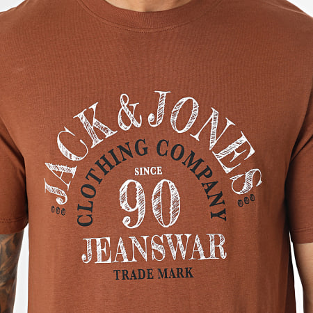 Jack And Jones - Tee Shirt Lucas Marron