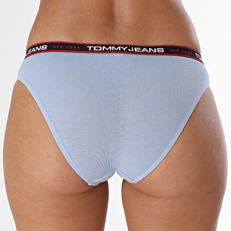 Tommy Jeans - Lot De 3 Culottes Femme 4710 Blanc Bleu Clair Bleu Roi