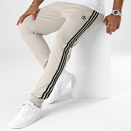 Adidas Originals - Pantalon Jogging A Bandes IM4544 Beige