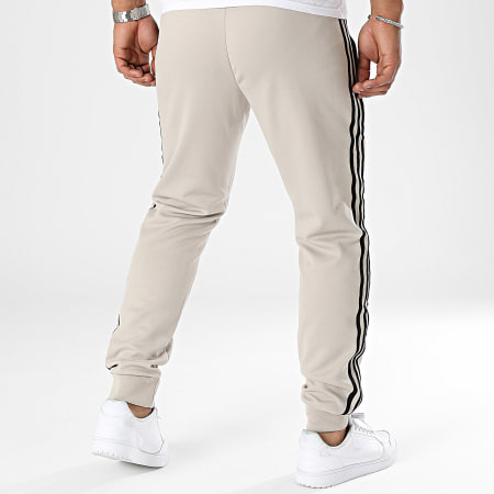 Adidas Originals - Pantalón de chándal con banda IM4544 Beige