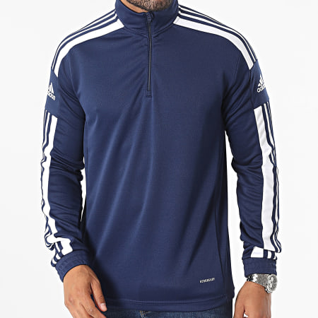Adidas Sportswear - Squad 21 HC6283 Felpa a righe con zip a quarto di dollaro