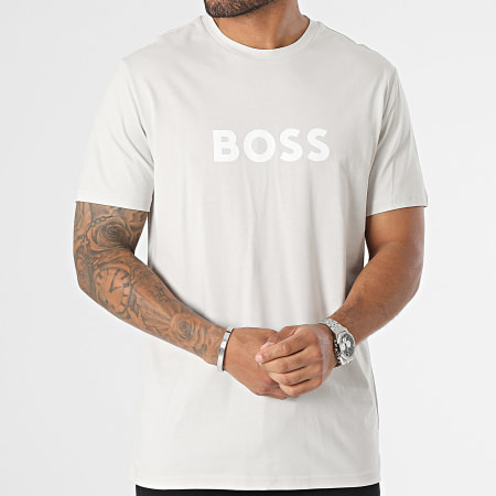 BOSS - Tee Shirt 50503276 Gris Clair