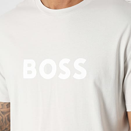 BOSS - Tee Shirt 50503276 Gris Clair