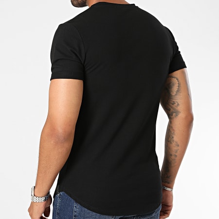 Uniplay - Set di 2 magliette nere e grigie screziate