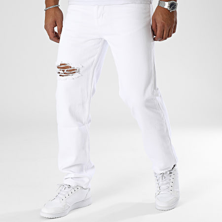 2Y Premium - Jeans regolari bianchi