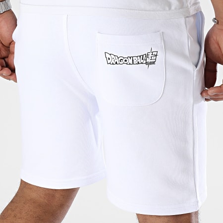 Dragon Ball Z - Pantaloncini da jogging Saiyans Bianco