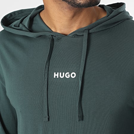 HUGO - Felpa con cappuccio 50505110 Verde