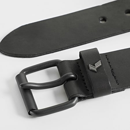 Ceinture Kaporal cuir de vache noir