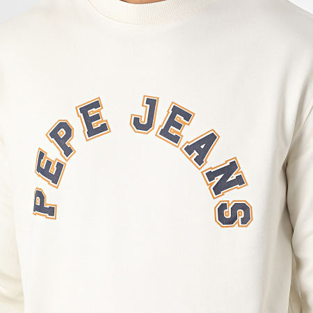 Pepe Jeans - Felpa Westend con girocollo, bianco
