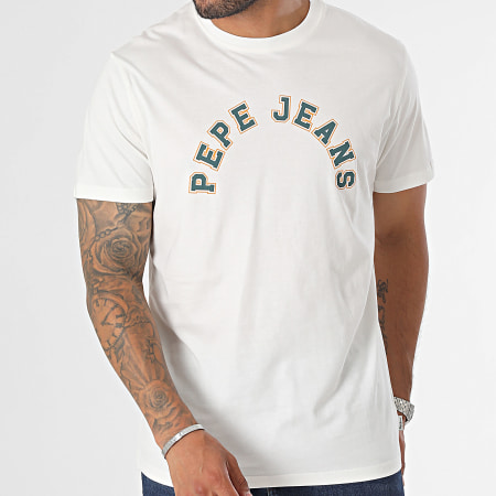 Pepe Jeans - Camiseta Westend PM509124 Blanca