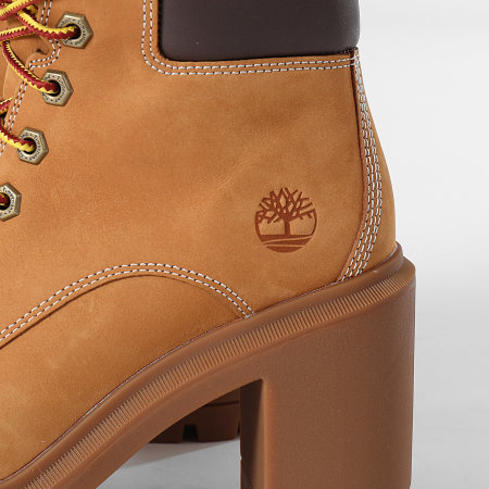 Timberland - Stivali donna Allington Heights 6 Inch Lace Up A5Y5R Wheat Nubuck