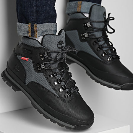 Timberland - Botas Euro Hiker LF Mid A64ZH Negro Gris Helcor