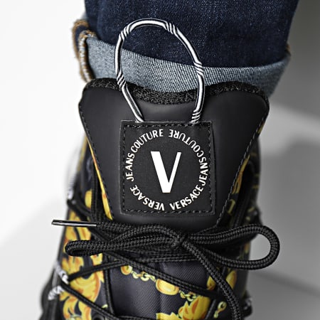 Versace Jeans Couture - Fondo Nomo Sneakers 75YA3SU2 Nero Rinascimento