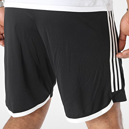 Adidas Sportswear - Short Jogging A Bandes Manchester United HR3683 Noir