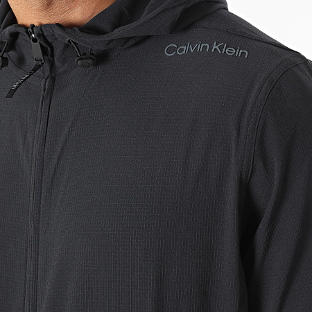 Calvin Klein - GMS3O502 Giacca con zip e cappuccio nero