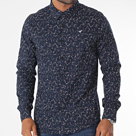 Kaporal - Camicia Chevy a maniche lunghe blu navy floreale