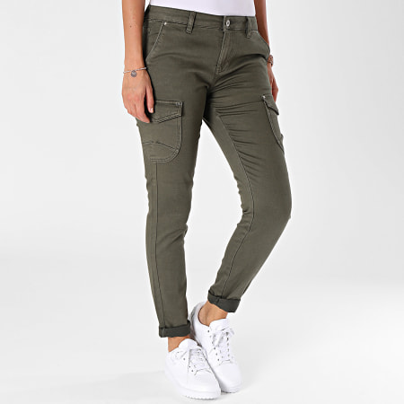 Kaporal - Pantaloni Cargo da donna Dera Khaki Verde