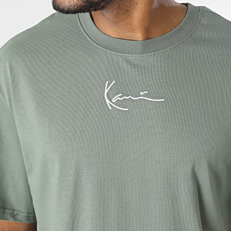 Karl Kani - Tee Shirt Small Signature Essential 6037834 Vert