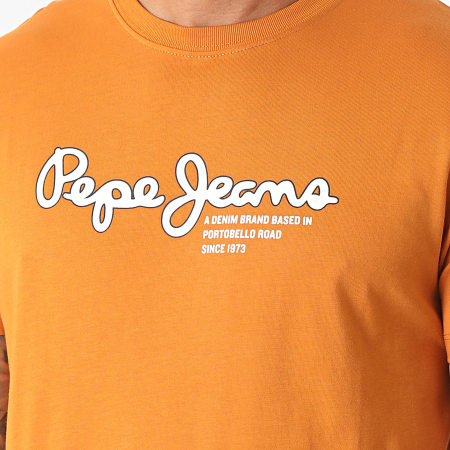 Pepe Jeans - Maglietta Wido PM509126 Arancione