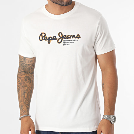 Pepe Jeans - Camiseta Wido PM509126 Beige