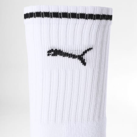 Puma - Lote de 3 pares de calcetines 100000946 Blanco