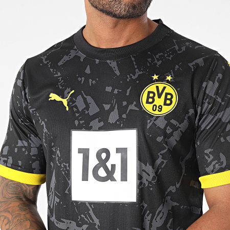 Puma - Borussia Dortmund Away Jersey Replica 770612 Negro
