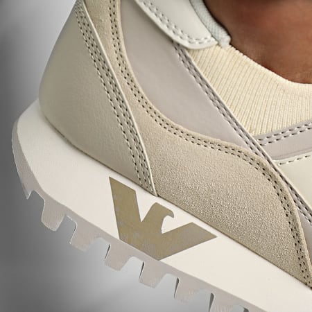 Emporio Armani - Sneakers X4X616 XN632 Vanilla Light Grey Sand