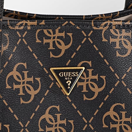 Guess - Lote Bolso Y Clutch Mujer Vikky Marrón