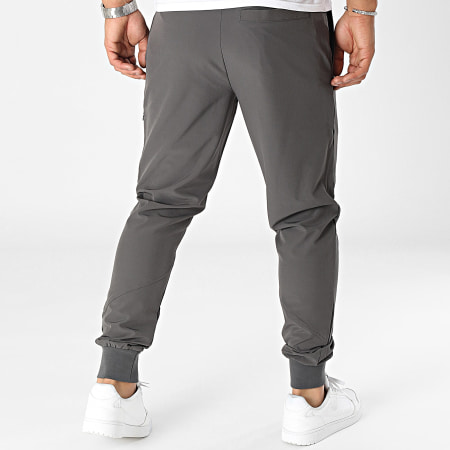 Helvetica - Pantaloni da jogging Klyons grigio antracite