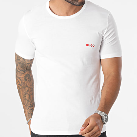 HUGO - Juego De 3 Negro Caqui Verde Blanco Camisetas 50480088