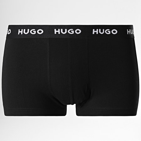 HUGO - Set di 3 boxer 50469766 nero