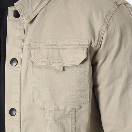 LBO - Conjunto de chaqueta a presión y pantalón cargo 0428 Beige