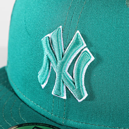 New Era - Cappello fitted con profilo della squadra New York Yankees verde