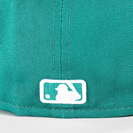 New Era - Cappello fitted con profilo della squadra New York Yankees verde