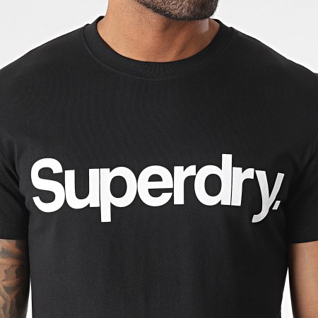 Superdry - Camiseta Core Logo Classic M1011831A Negro