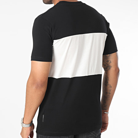 Tom Tailor - Tee Shirt 10337672-XX-12 Noir Blanc